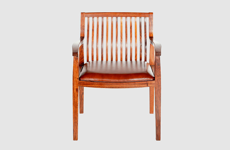 万州中式实木大方椅家具效果图